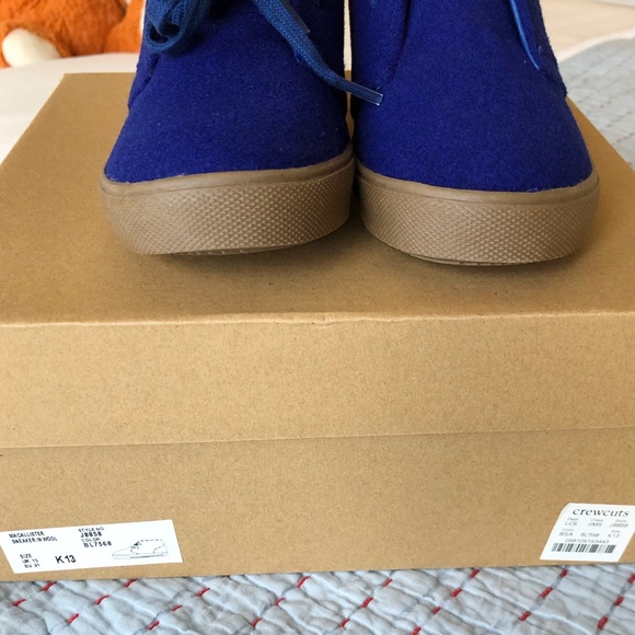 Crewcuts Macallister Sneaker in wool - Picture 4 of 6